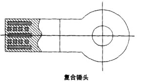 錘式破碎機(jī)復(fù)合錘頭